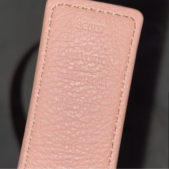 Louis Vuitton Pink and Brown Monogram Belt - Picture 4 of 7